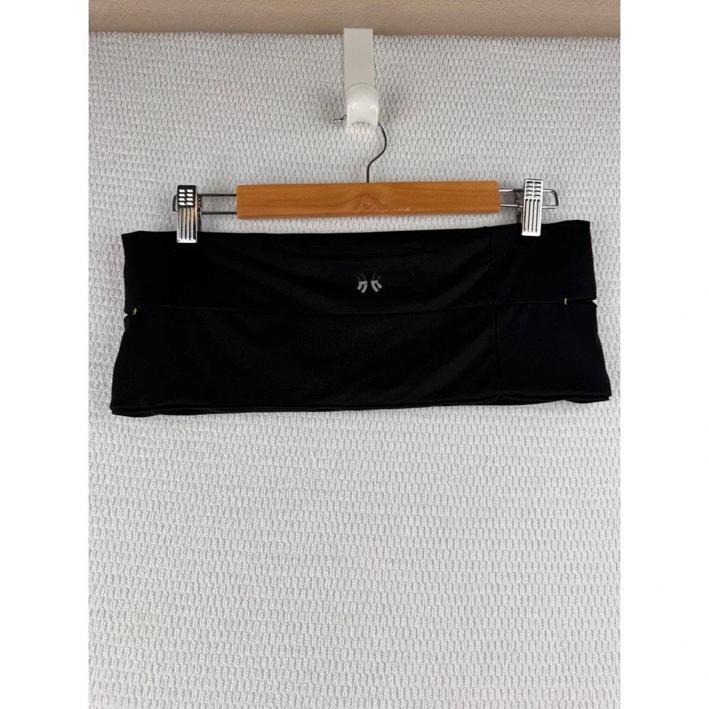 Limber Stretch Money Belt Unisex Black Travel Running Hiking Waist Pack Large